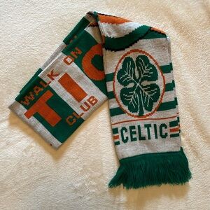Celtic football club scarf